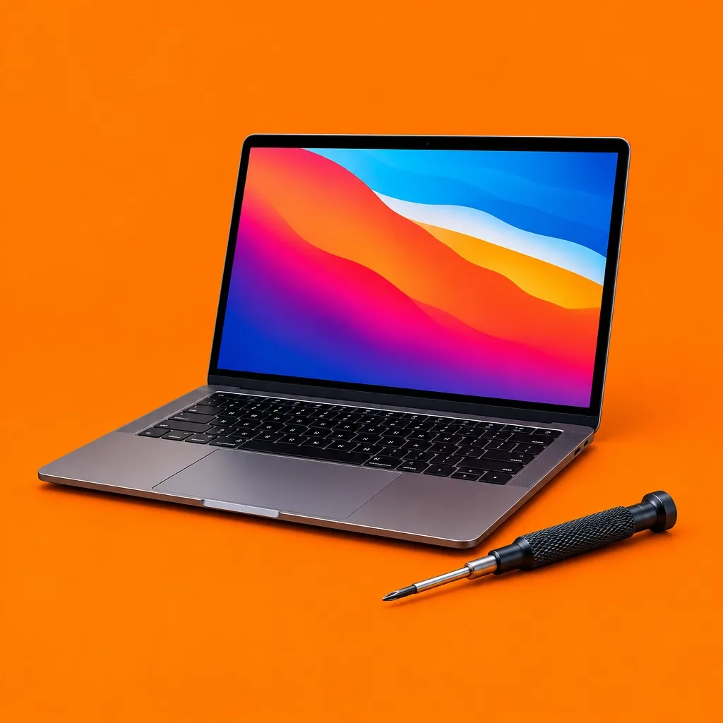 Laptop ready for repair